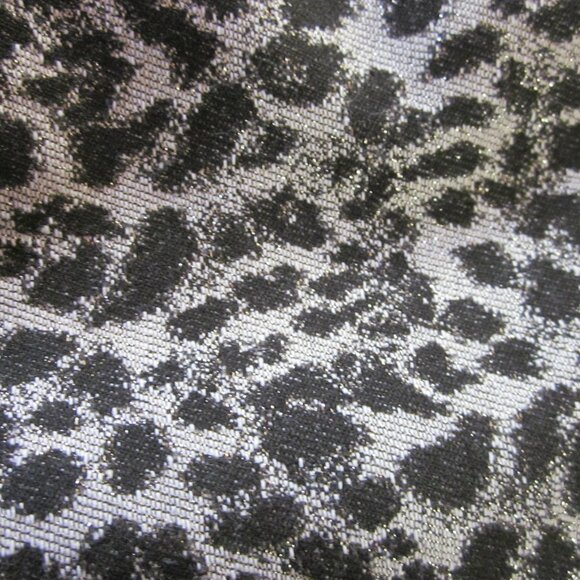 Banana Republic Pants Size 6S Mid Rise Sloan Leopard Print Metallic - Picture 8 of 9